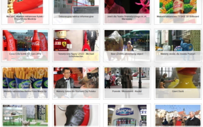 Laminat szklany idealny do figur reklamowych.