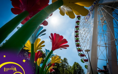 Obiekty 3D dla LEGENDIA w Parku Śląskim.