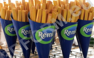 Figury Reklamowe Frytek 3D.