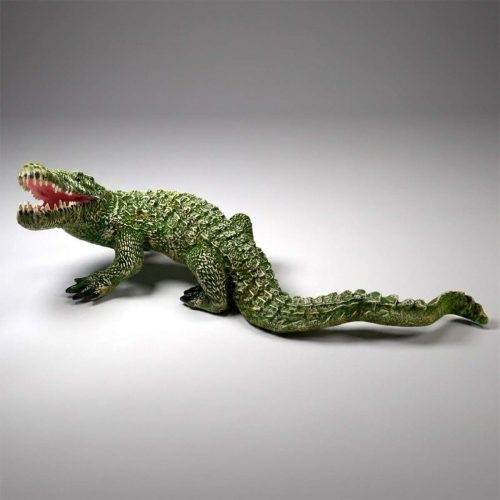Figura dekoracyjna 3D - Krokodyl duży, jednokolorowy