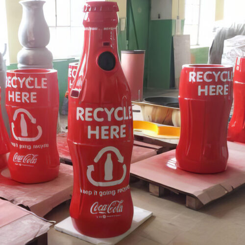 Butelka reklamowa / pojemnik Coca Cola Recycle