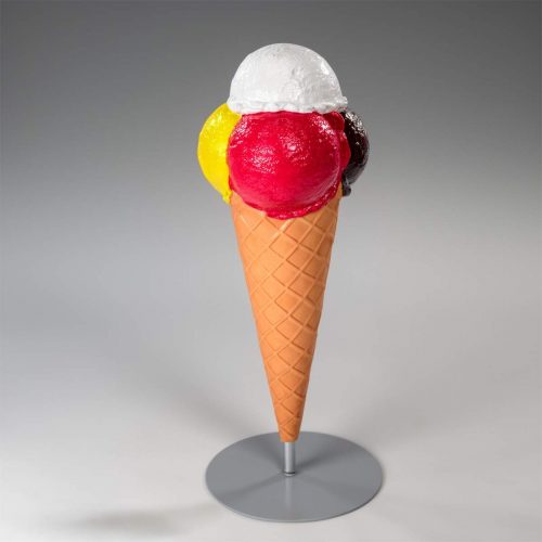 Figura reklamowa 3D, lody gałkowe małe