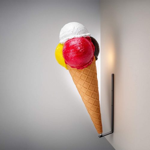 Figura reklamowa 3D, lody gałkowe małe