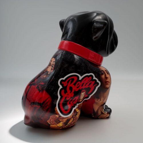 pies Bulldog Angelo 60cm - La casa de papel