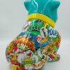 pies Bulldog Angelo 40cm - Pop art