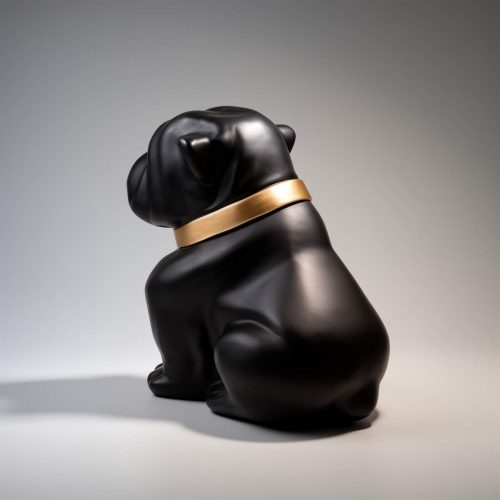 pies Bulldog Angelo 60cm - malowanie mat