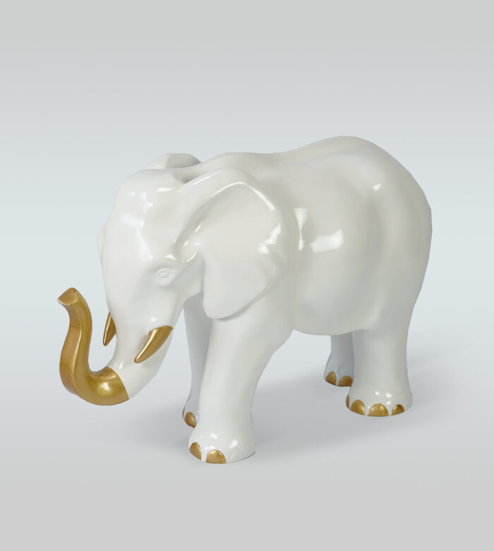 elephant white gold