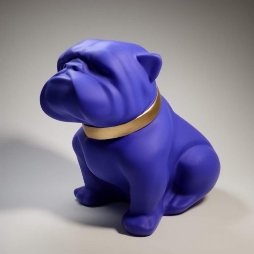 pies Bulldog Angelo 40cm - malowanie mat