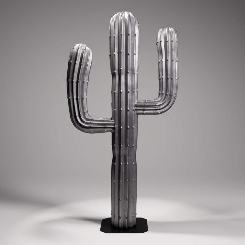 Kaktus 180 cm - srebrny