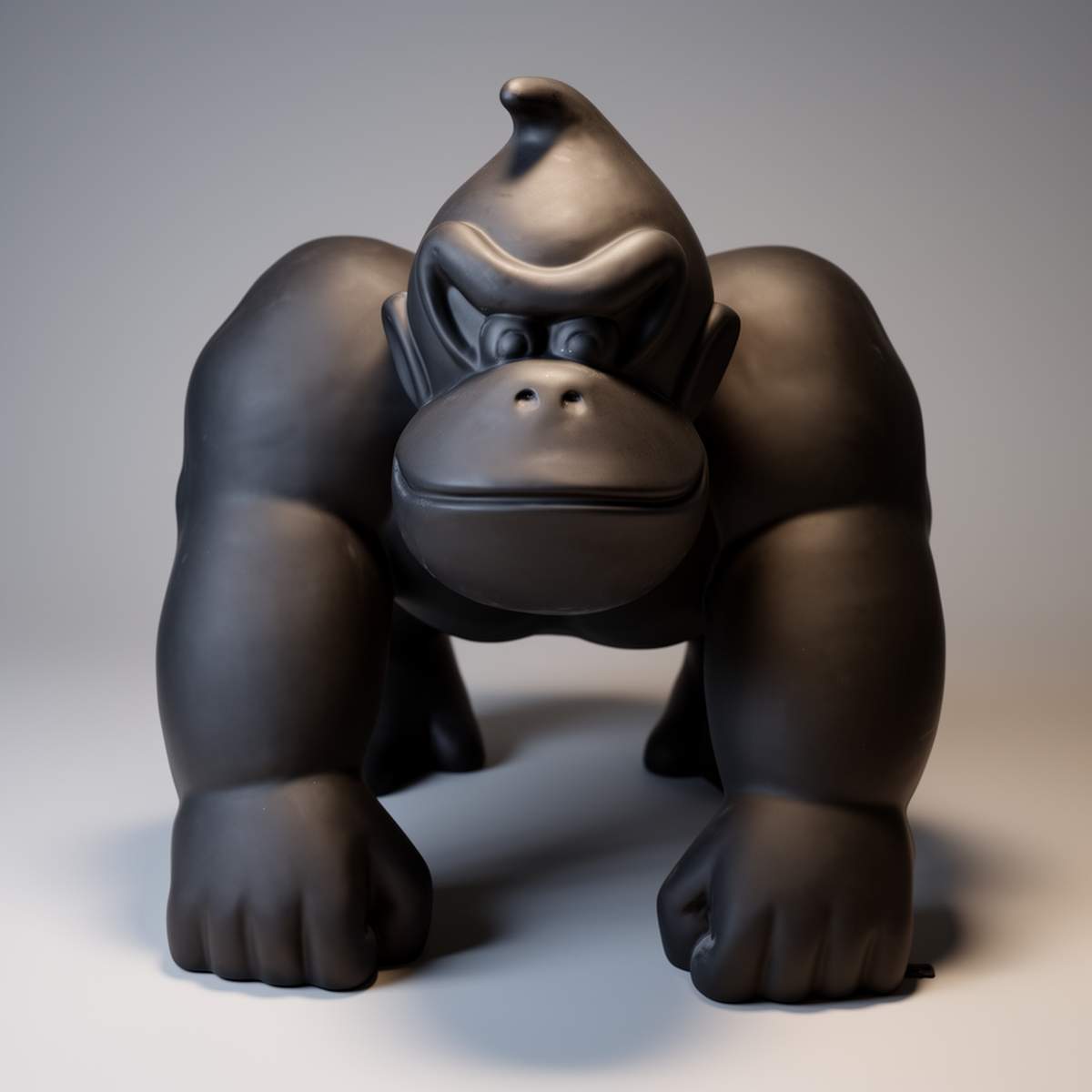 Donkey Kong - Czarny mat