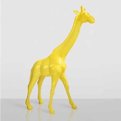 Large giraffe 230cm pink version