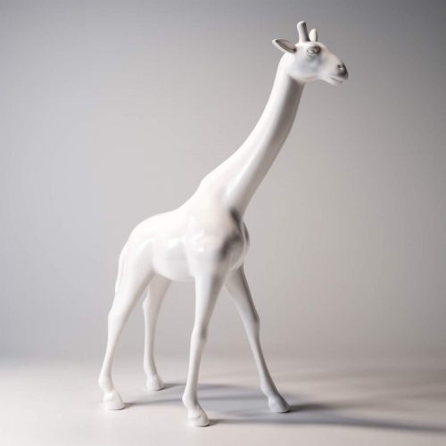 Duża żyrafa 230cm wersja biała