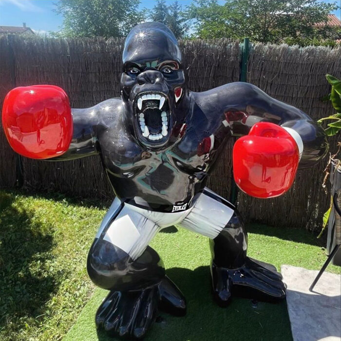 Duża Figura Goryla Boksera - Rocky - obrazek 3
