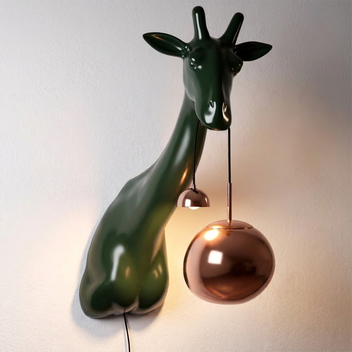 Lampa Dekoracyjna Żyrafa Na Ścianie