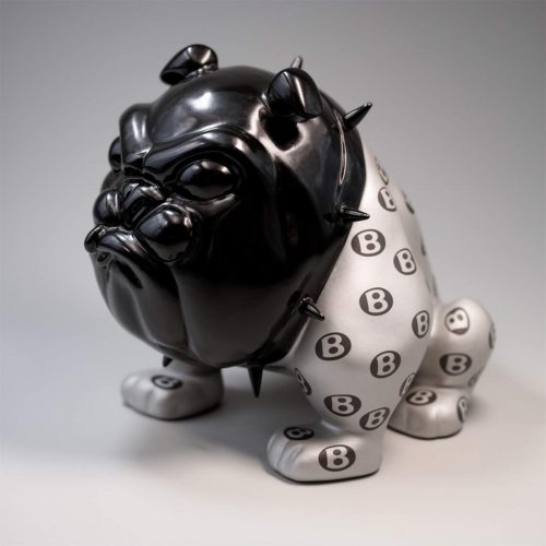 Ekskluzywna Figura Srebrny Bulldog Bentley - Avella 22