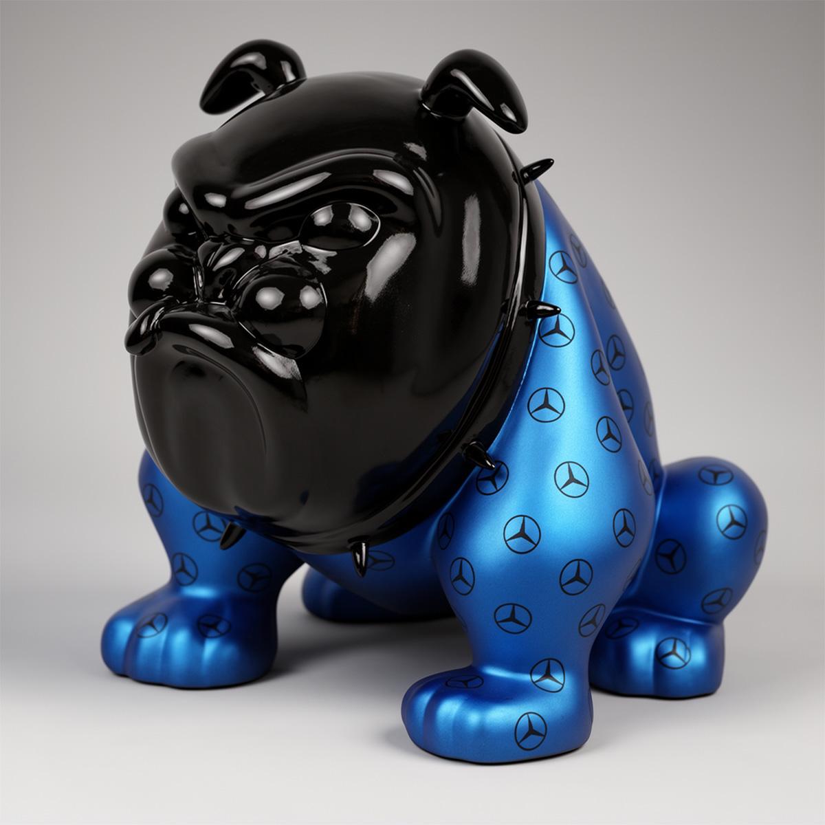 Bulldog Avella Mercedes AMG Niebieski Metalik - obrazek 4