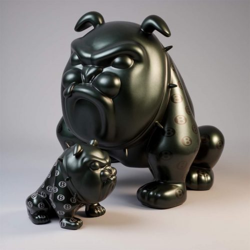 Ekskluzywna Figura Bulldog Avella - Bentley