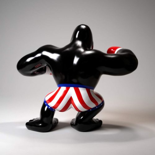 Duża Figura Goryla Boksera - Rocky