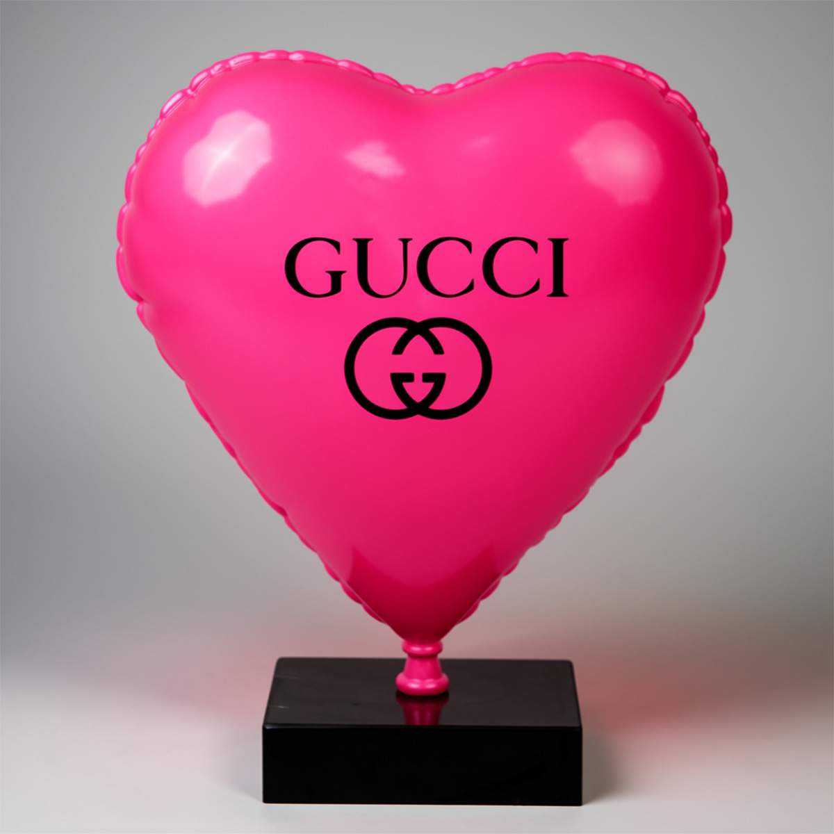 Figura Dekoracyjna Balonowe Serce 55 cm