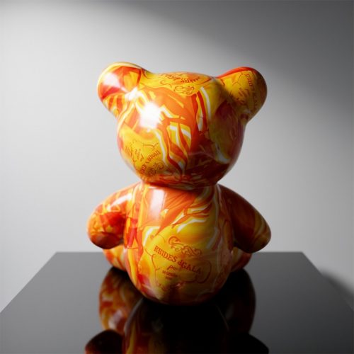 Mały Miś Siedzący - Orange H