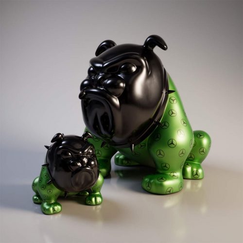 Ekskluzywna Figura Bulldog Avella - AMG