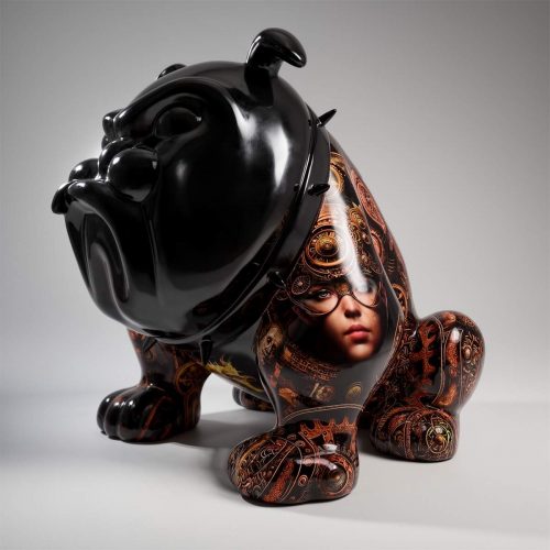 Pies Bulldog Avella 55cm - Industrial