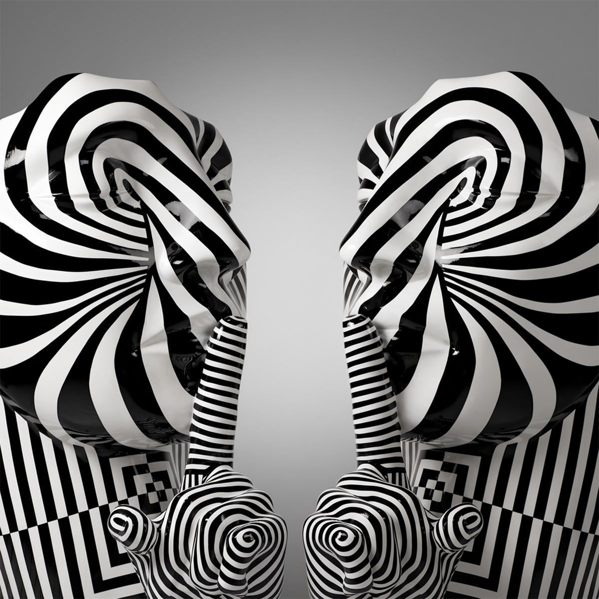 Figura Dekoracyjna Maska Z Palcem Hypnosis