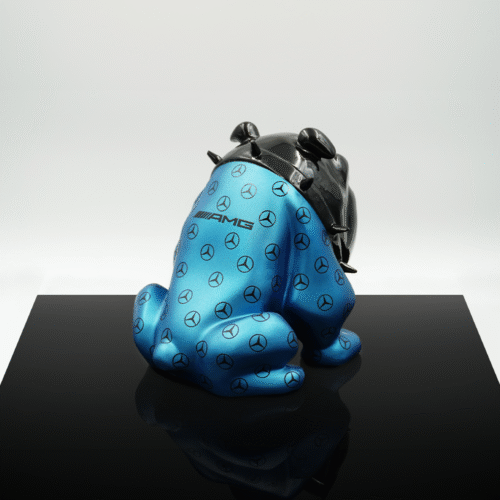 Ekskluzywna Figura Bulldog Avella - Niebieski AMG