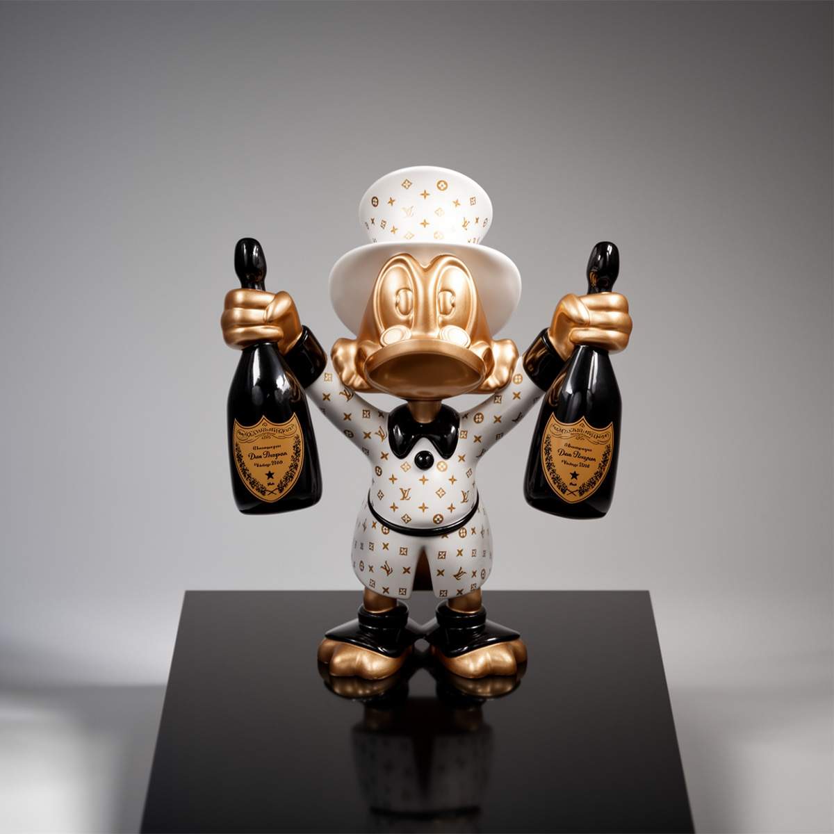Figura Dekoracyjna Mini Kaczor Sknerus McKwacz