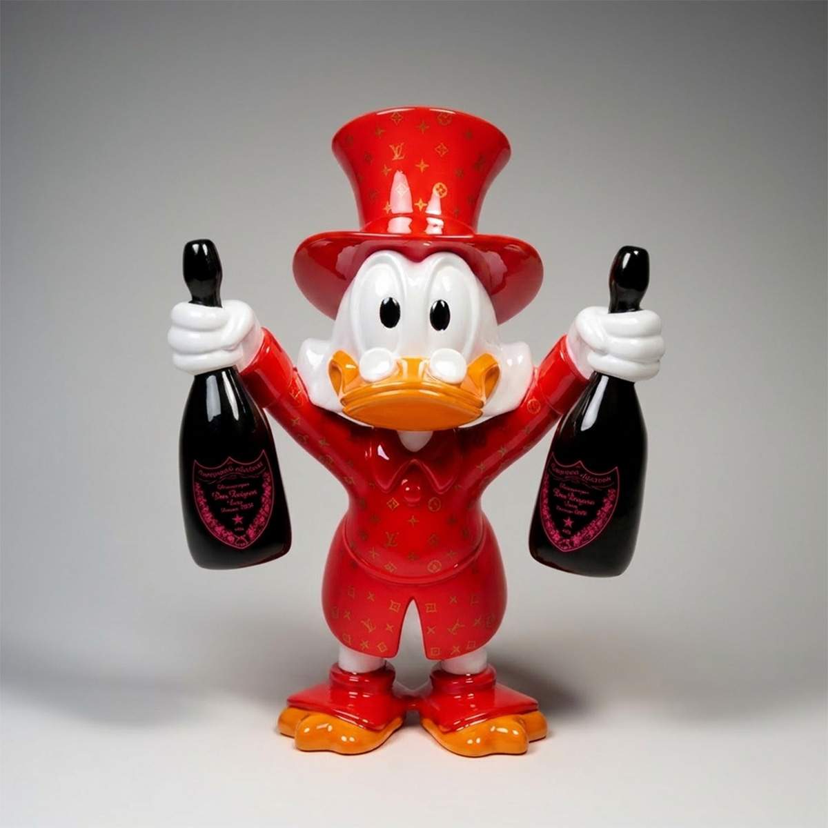 Figura Dekoracyjna Mini Kaczor Sknerus McKwacz