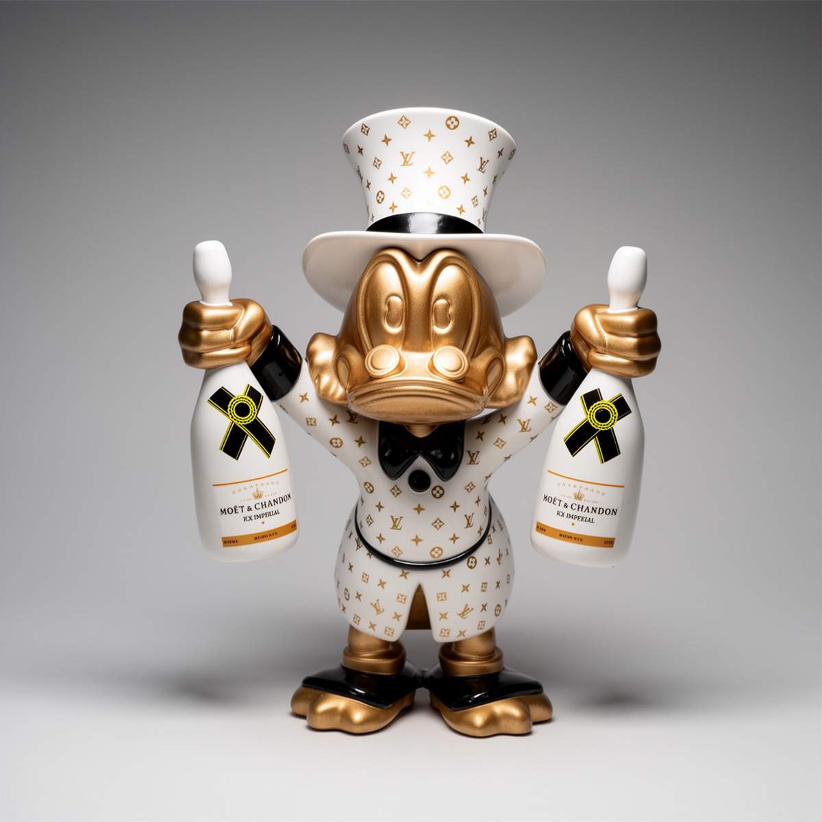 Figura Dekoracyjna Mini Kaczor Sknerus McKwacz