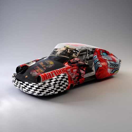 Model auta 911 - pełna naklejka AS