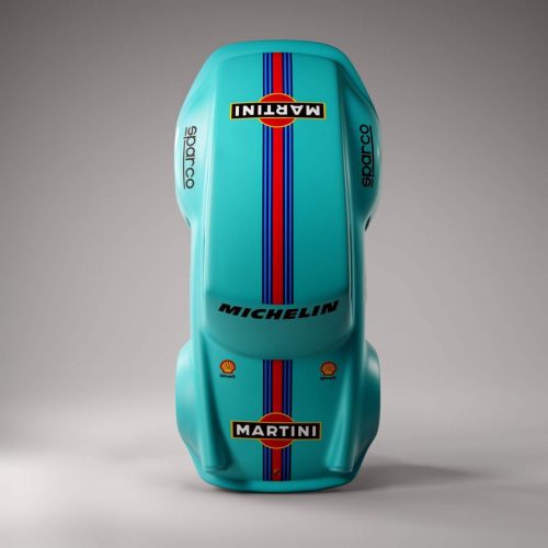 Model auta 911 - motyw 47 niebieski