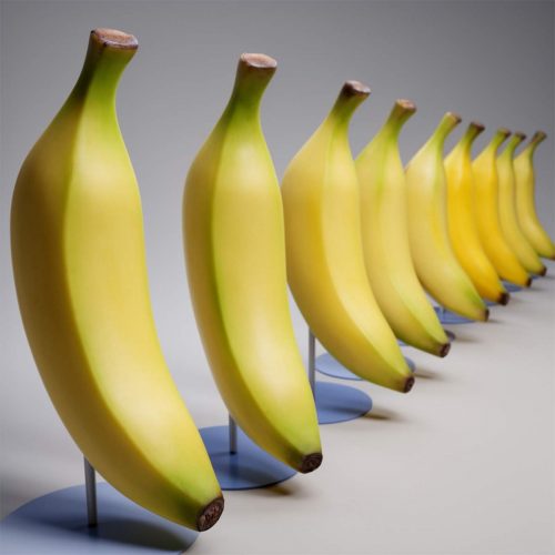 Figura 3D Banan reklamowy i dekoracyjny