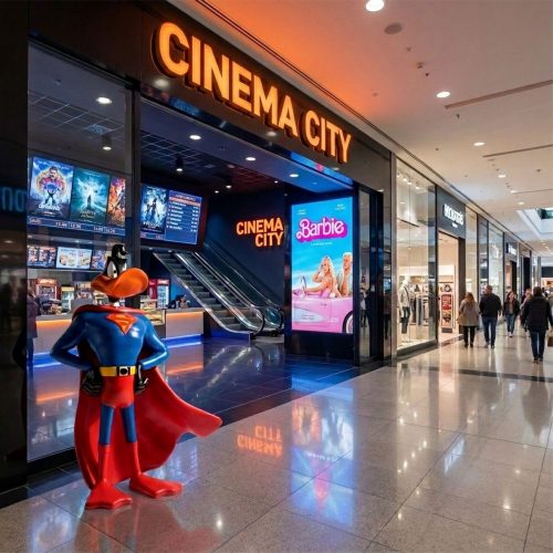 Figura Dekoracyjna - Daffy Superman