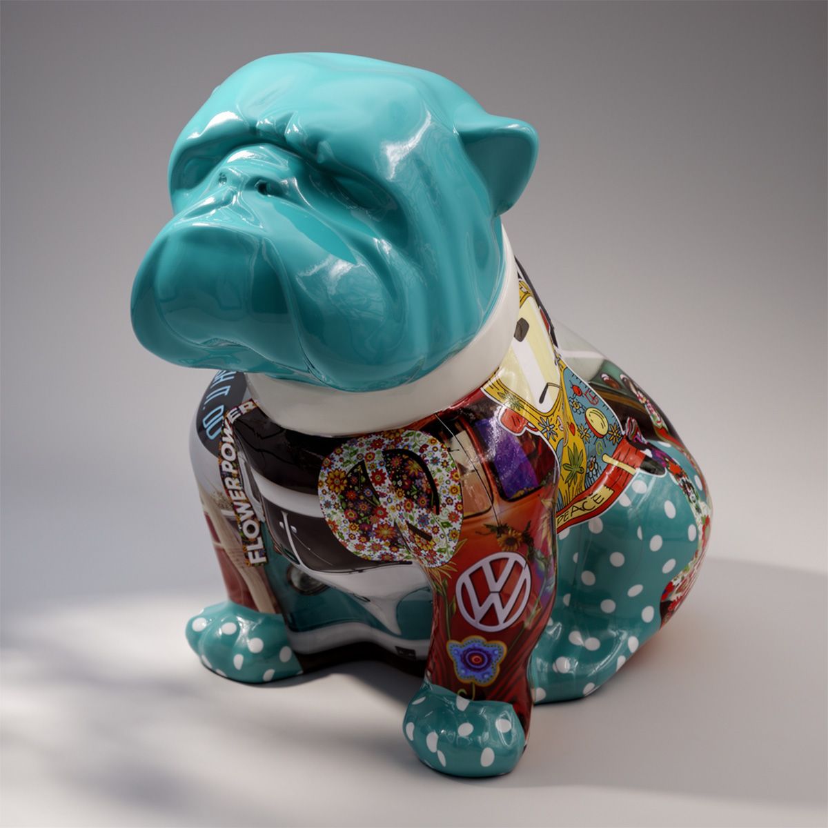 Figura Dekoracyjna Bulldog Angelo Volkswagen
