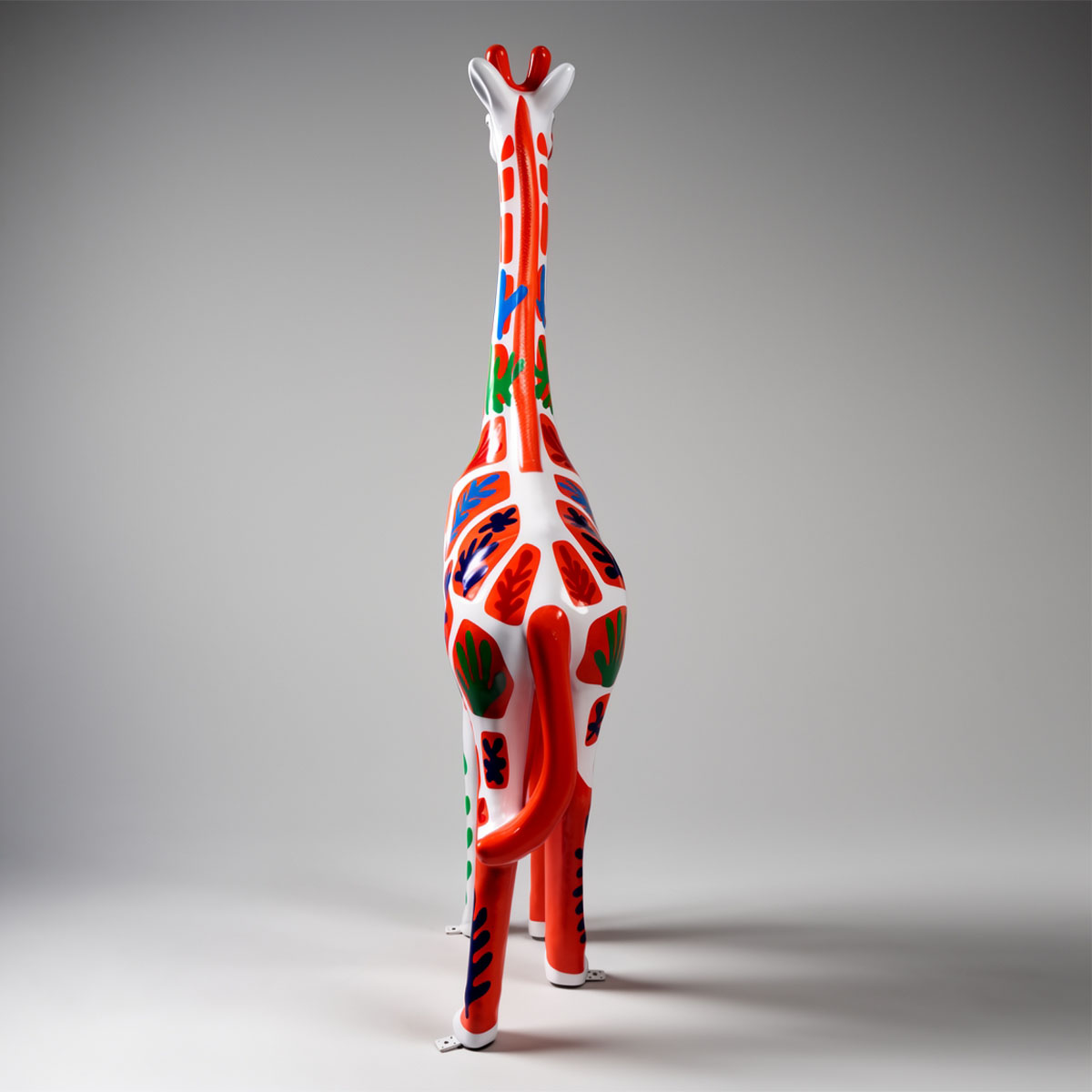 Duża Figura Dekoracyjna Żyrafa w Motywie Matisse - obrazek 7